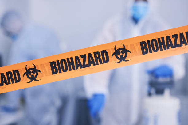 Professional Infectious Disease Decontamination technician working in Falls City, OR
